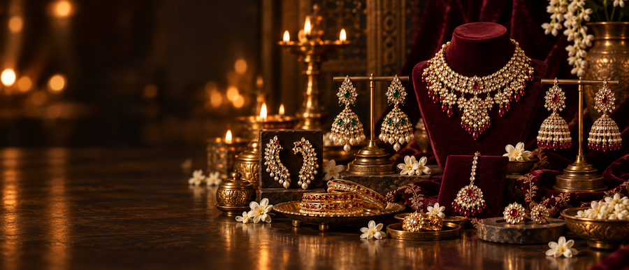 New Arrivals Indian jewellery collection hero